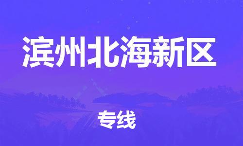邯鄲到濱州北海新區(qū)物流公司-行李托運專線-全境閃送