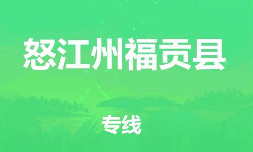 邯鄲到怒江州福貢縣物流專線-大件運(yùn)輸專線-費(fèi)用多少